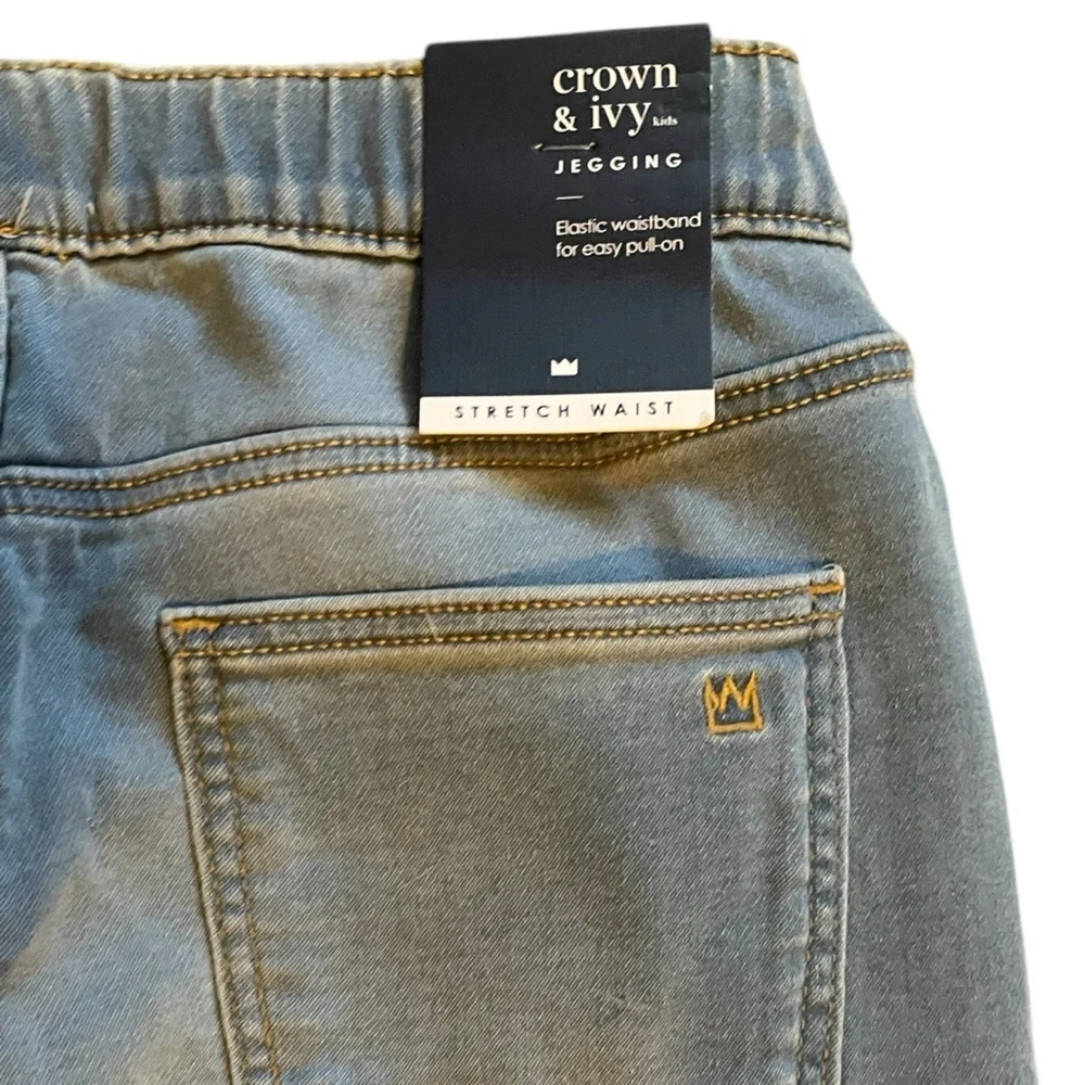 Crown and Ivy Kids Size‎ 14 Jegging Skinny Jeans with Stretch Waist - NWT